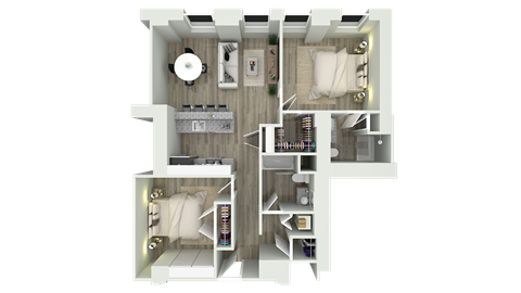 Loft 107 Floor Plan